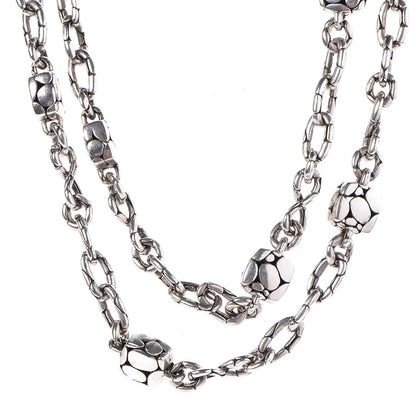 John Hardy Sterling Silver Kali Station Necklace 1 of 10