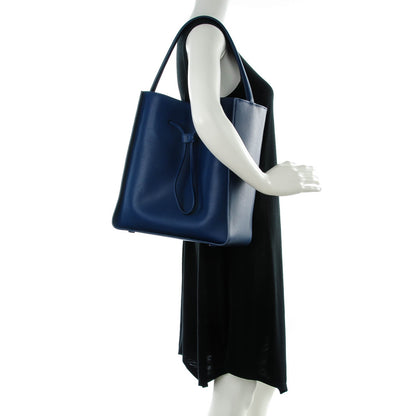 3.1 Phillip Lim 3.1 Smooth Calfskin Large Soleil Bucket Bag Midnight Blue 2 of 9
