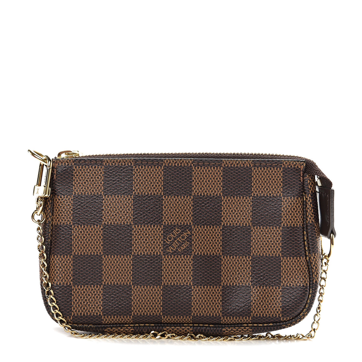 Louis Vuitton Damier Ebene Mini Pochette Accessories 1 of 7