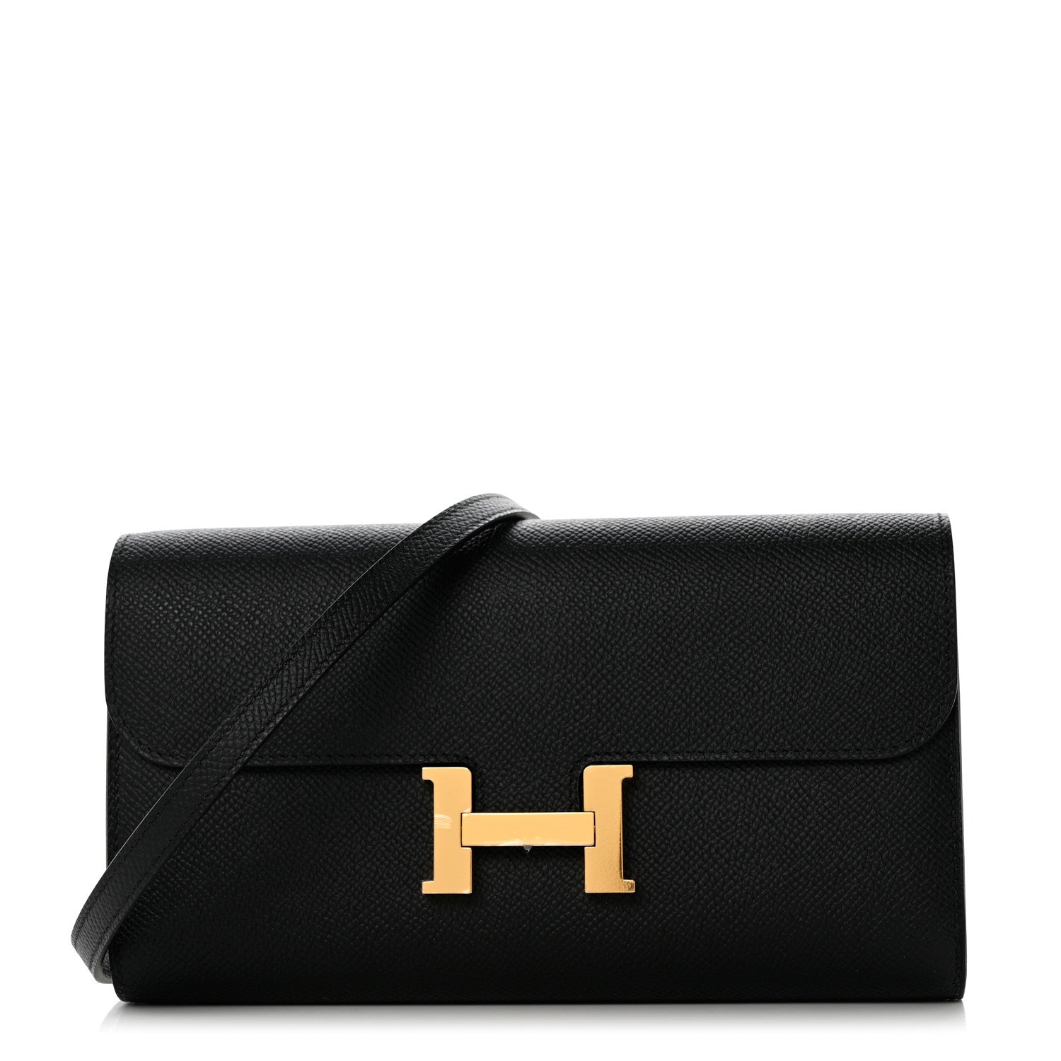 Hermes Epsom Constance Wallet To Go Black 1 of 10