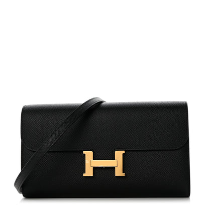 Hermes Epsom Constance Wallet To Go Black 1 of 10