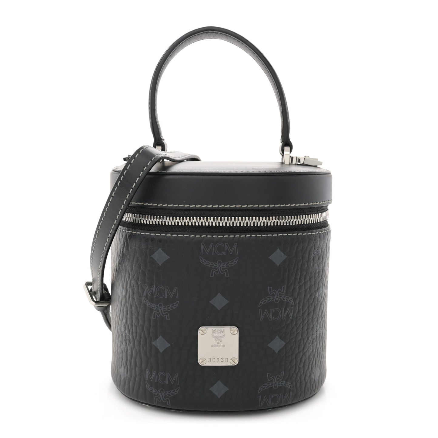Visetos Small Cylinder Bag Black