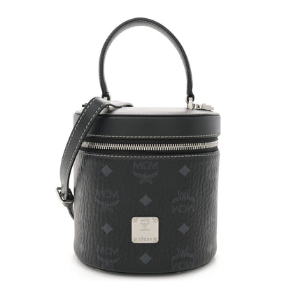MCM Visetos Small Cylinder Bag Black 1 of 11