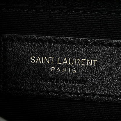 Saint Laurent Suede Y Quilted Monogram Toy Loulou Crossbody Bag Dark Forest Dark Forest 7 of 11