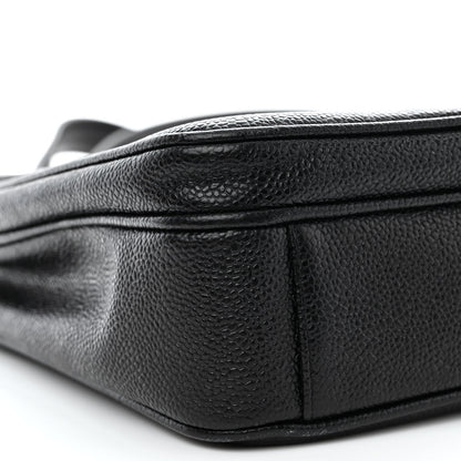 Chanel Caviar Flap Shoulder Bag Black 11 of 13