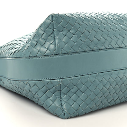 Bottega Veneta Nappa Intrecciato Pyramid Hobo Linoleum 8 of 11
