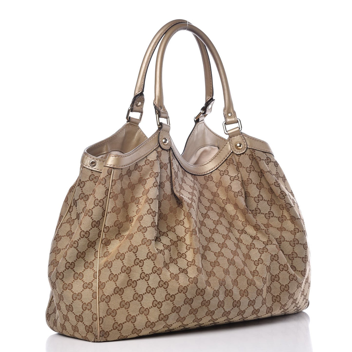 Monogram Large Sukey Tote Champagne