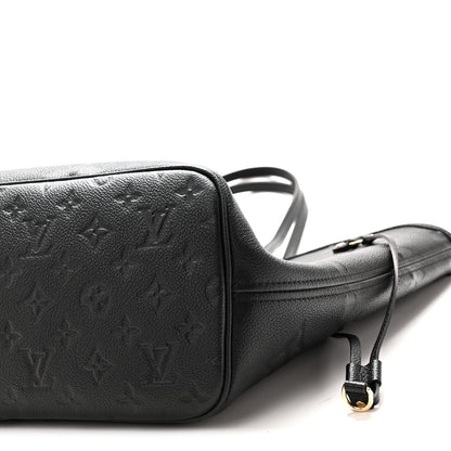 Louis Vuitton Empreinte Monogram Giant Neverfull MM Black 10 of 10