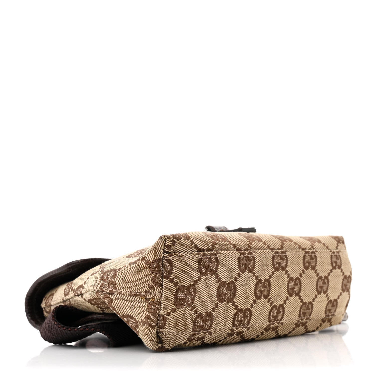 Gucci GG Monogram Flight Belt Bag Dark Brown 4 of 13