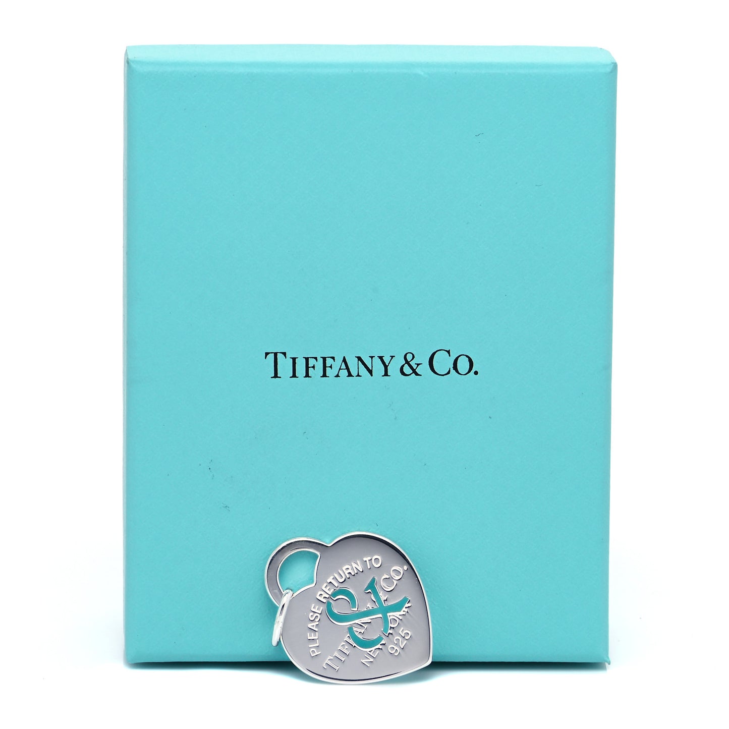 Sterling Silver Return to Tiffany Ampersand Heart Charm