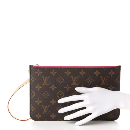 Louis Vuitton Monogram Neverfull MM GM Pochette Pivoine 2 of 7