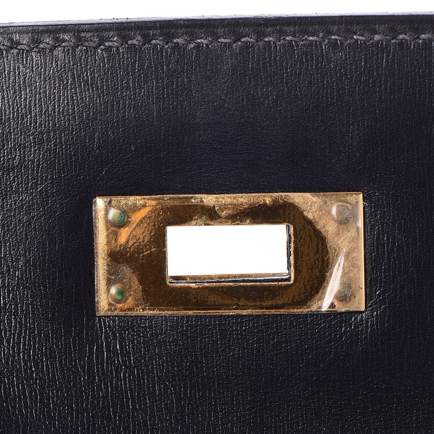 Hermes Box Kelly Retourne 32 Indigo 17 of 33