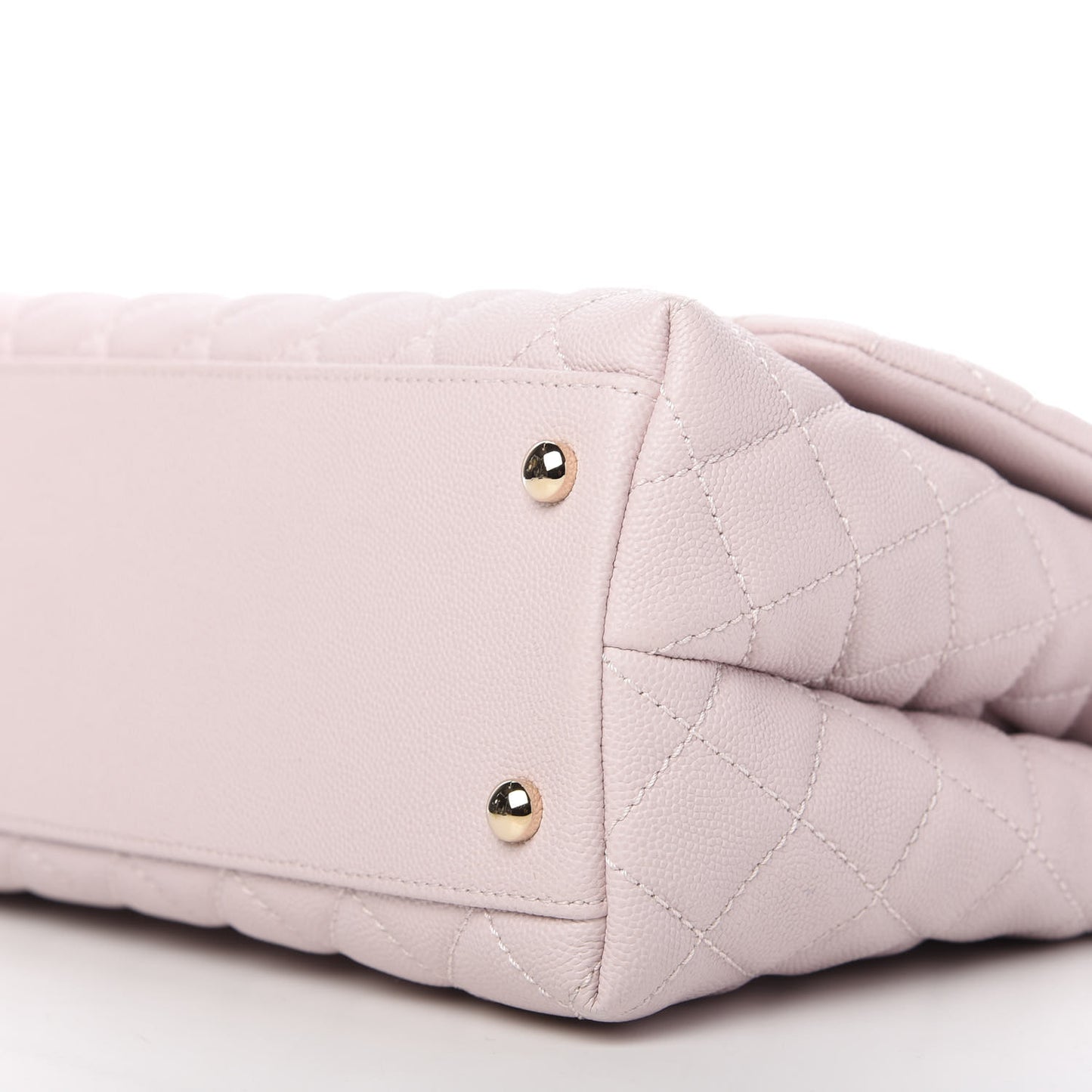 Caviar Quilted Small Coco Handle Flap Lilas Lilac