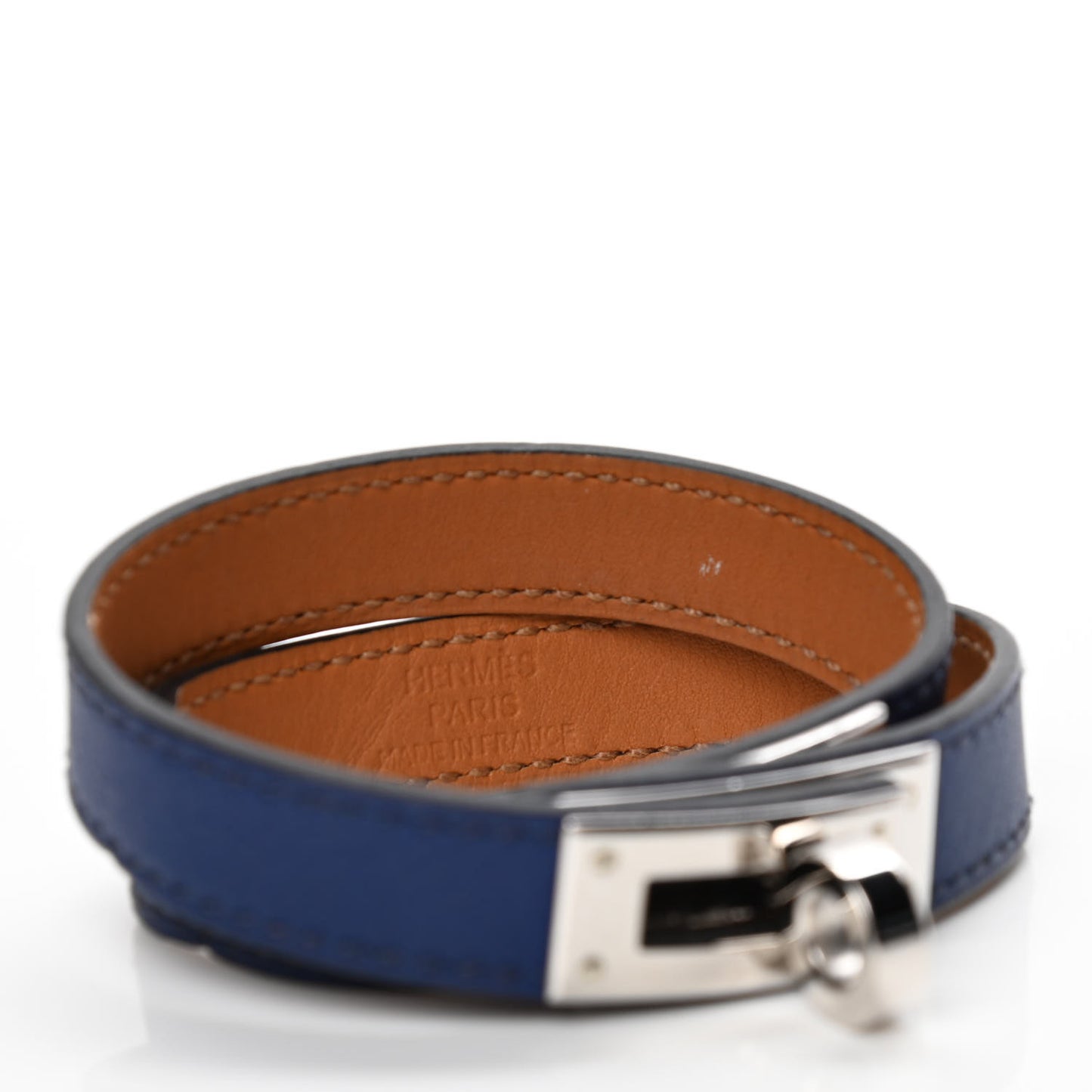 Swift Kelly Double Tour Bracelet S Bleu Saphir