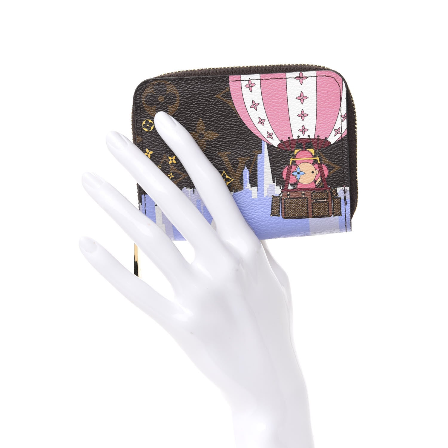 Louis Vuitton Monogram 2019 Christmas Animation Zippy Coin Purse 2 of 7
