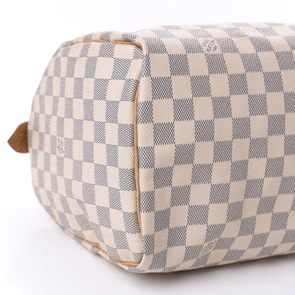 Louis Vuitton Damier Azur Speedy 30 6 of 10