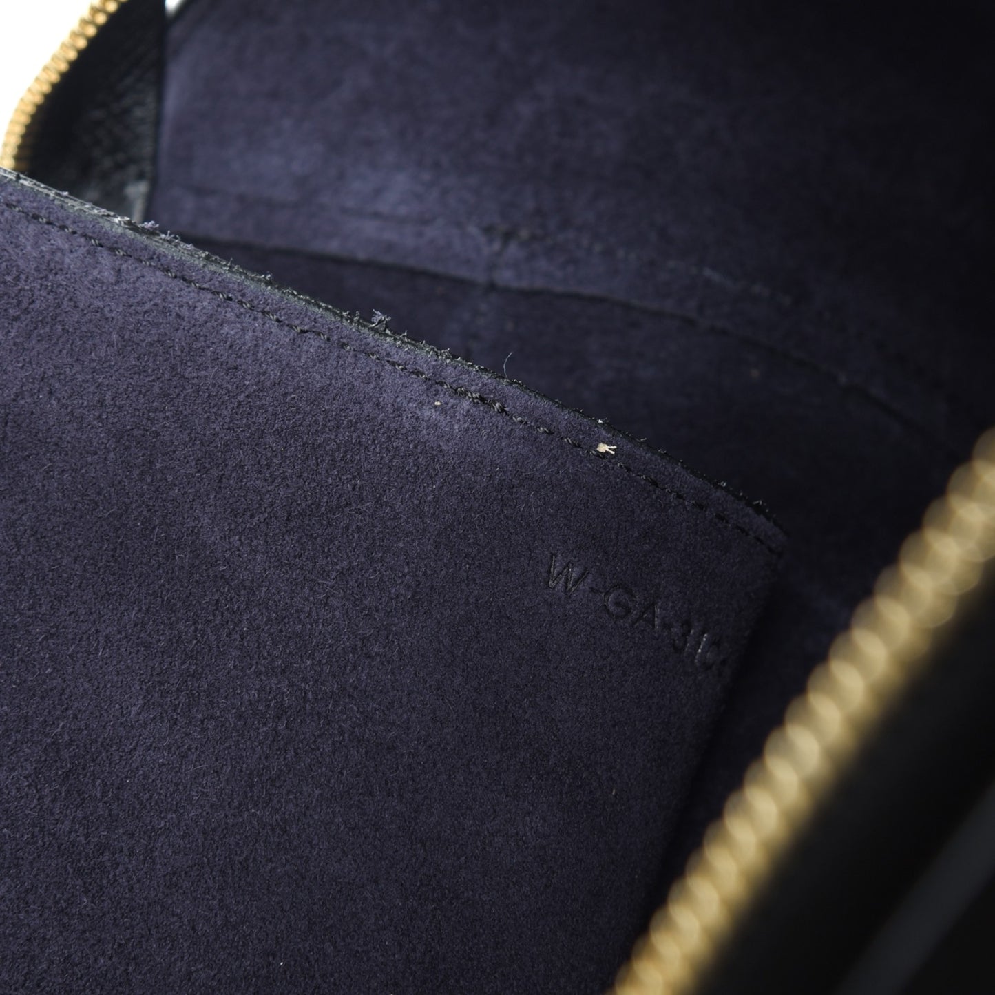 Grained Calfskin Small Belt Bag Black