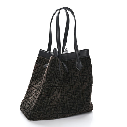 Fendi Sheepskin FF 1974 Large Fendi Origami Brown 3 of 13