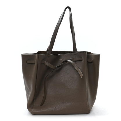 Celine Soft Grained Calfskin Small Belt Cabas Phantom Taupe 1 of 9