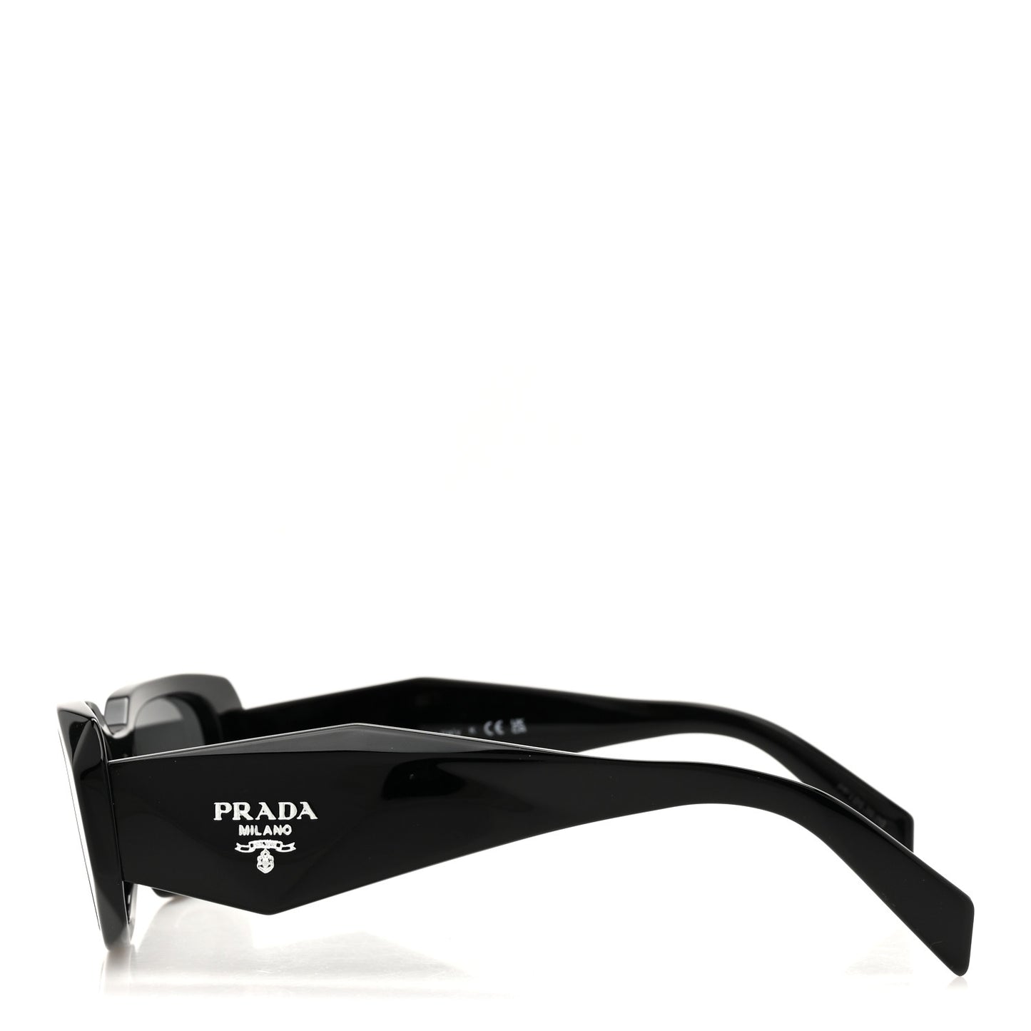 Acetate Symbole Sunglasses SPR 17W Black