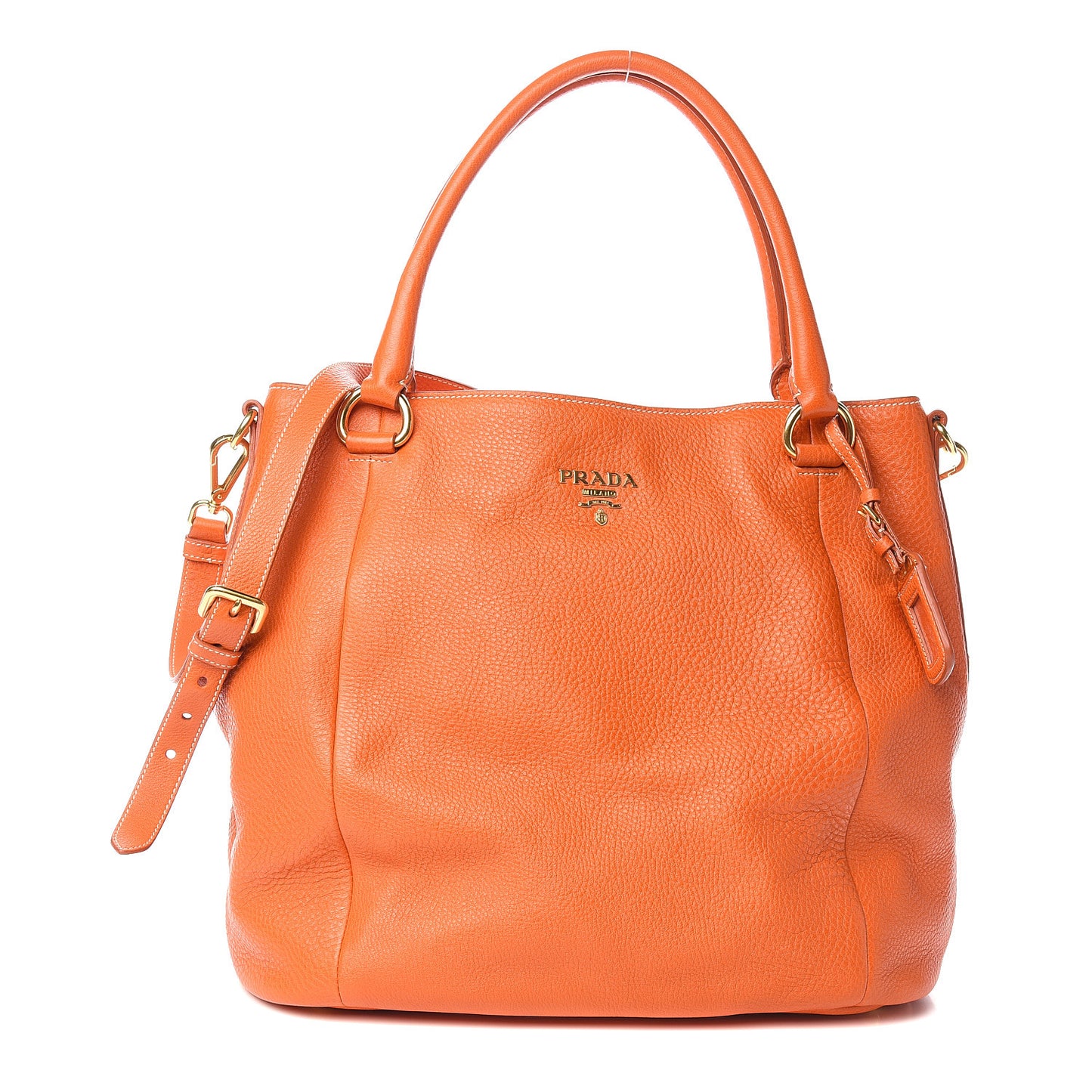 Vitello Daino Tote Papaya