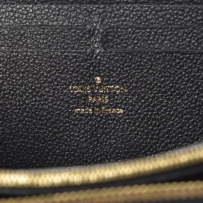Louis Vuitton Empreinte Clemence Wallet Black 6 of 9