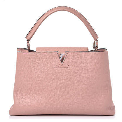 Louis Vuitton Taurillon Capucines MM Magnolia 1 of 7