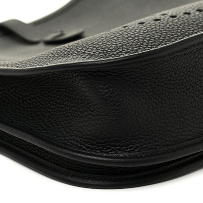 Hermes Taurillon Clemence Evelyne III PM Black 8 of 11