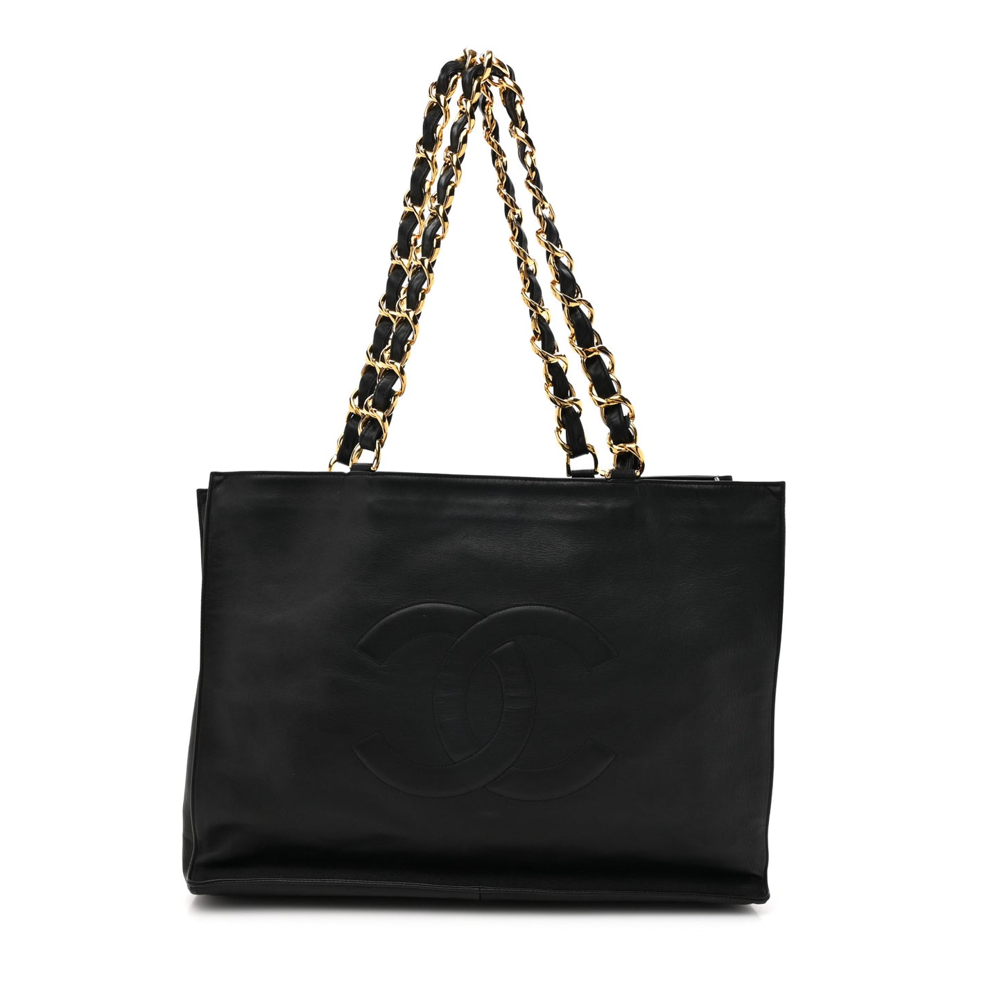 Lambskin CC Tote Black
