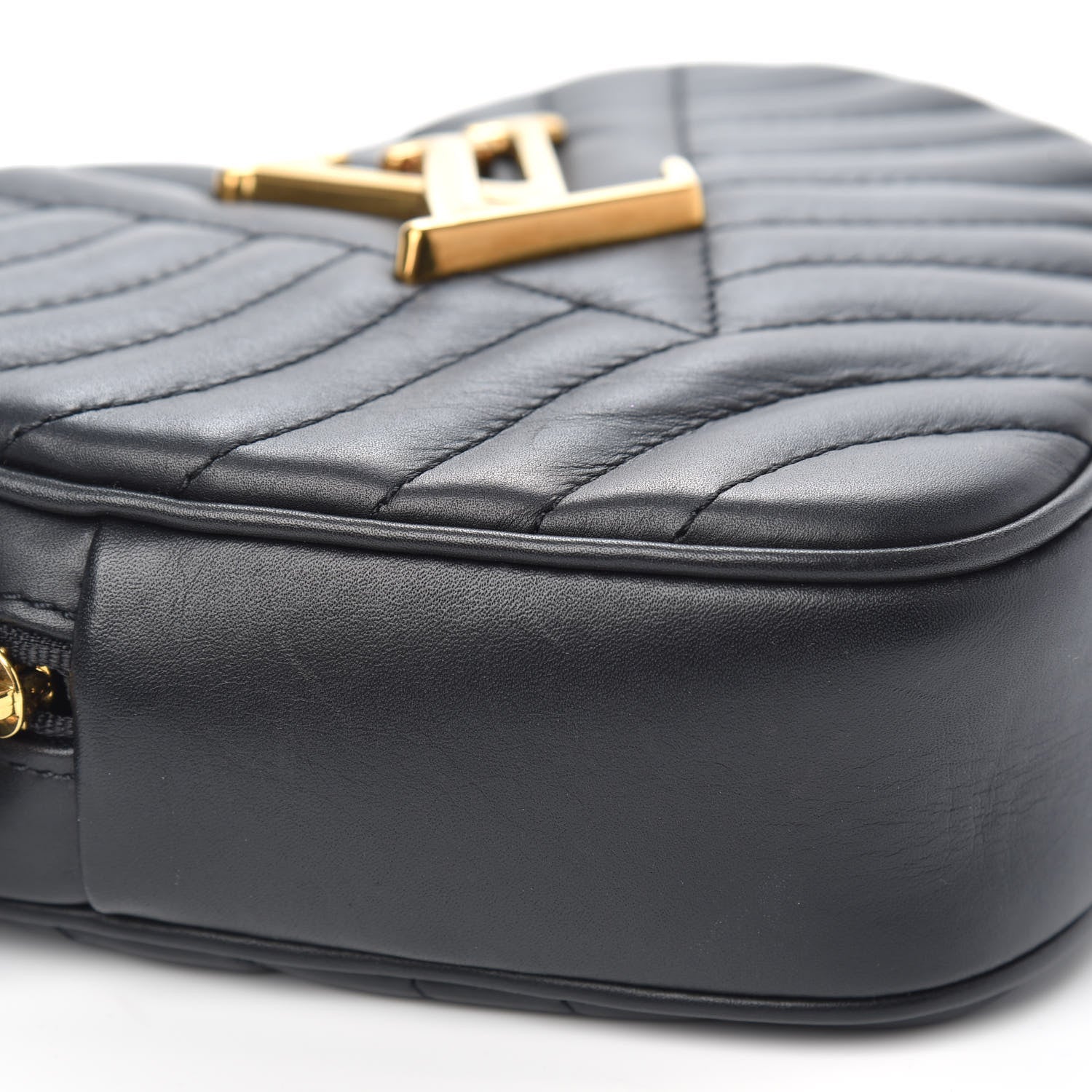 Louis Vuitton Calfskin New Wave Heart Bag Black 7 of 8