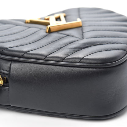 Louis Vuitton Calfskin New Wave Heart Bag Black 7 of 8