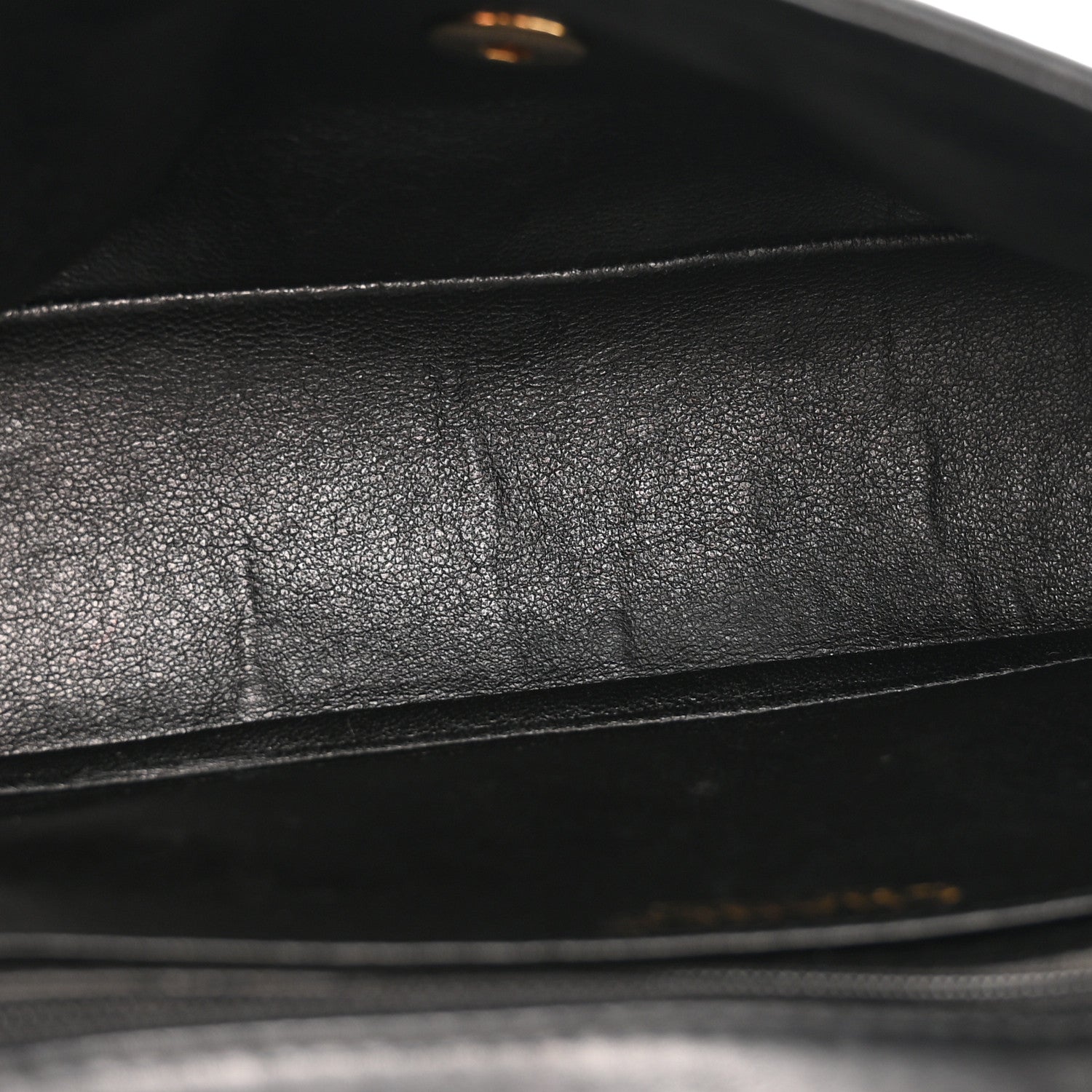 Chanel Lambskin Stitched Chocolate Bar Single Flap Black 5 of 13