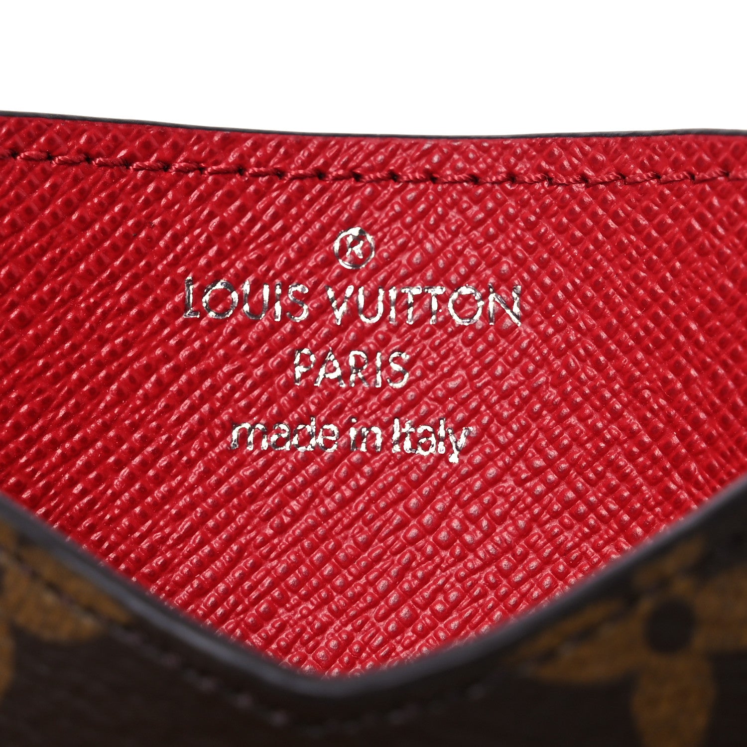 Louis Vuitton Monogram Kirigami Card Holder Insert Coquelicot 6 of 6