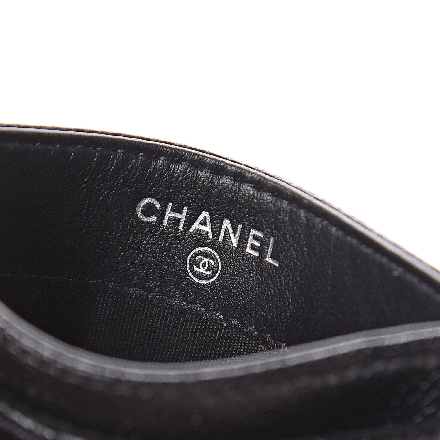 Chanel Caviar Quilted Incognito Card Holder Black 5 of 7