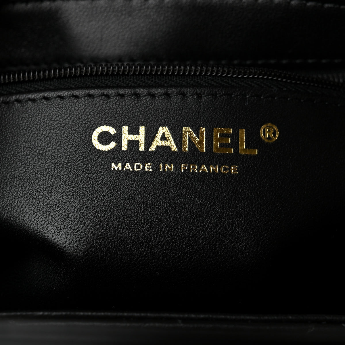 Shiny Aged Calfskin Quilted Nano Kelly Shopper Black