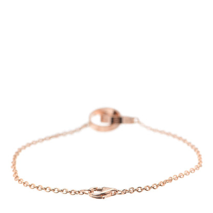 Cartier 18K Pink Gold Interlocking LOVE Bracelet 3 of 7