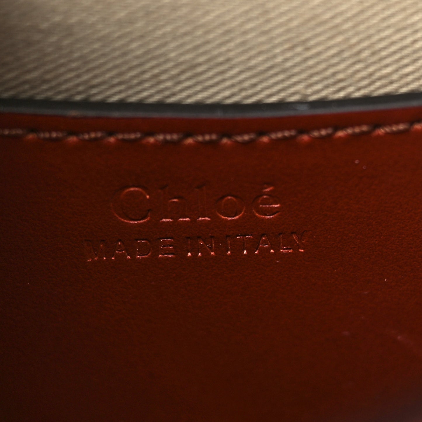 Calfskin Small Tess Bag Sepia Brown