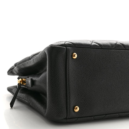 Chanel Caviar Quilted Timeless CC Soft Tote Black 9 of 11