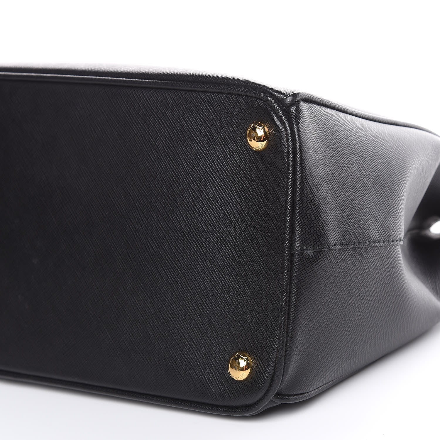 Prada Saffiano Medium Galleria Double Zip Tote Black 8 of 15