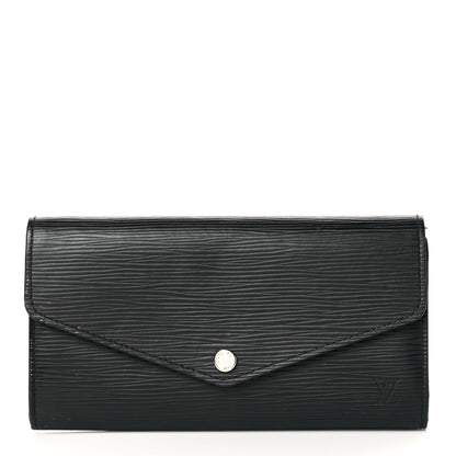 Louis Vuitton Epi Sarah Wallet NM Black 1 of 10