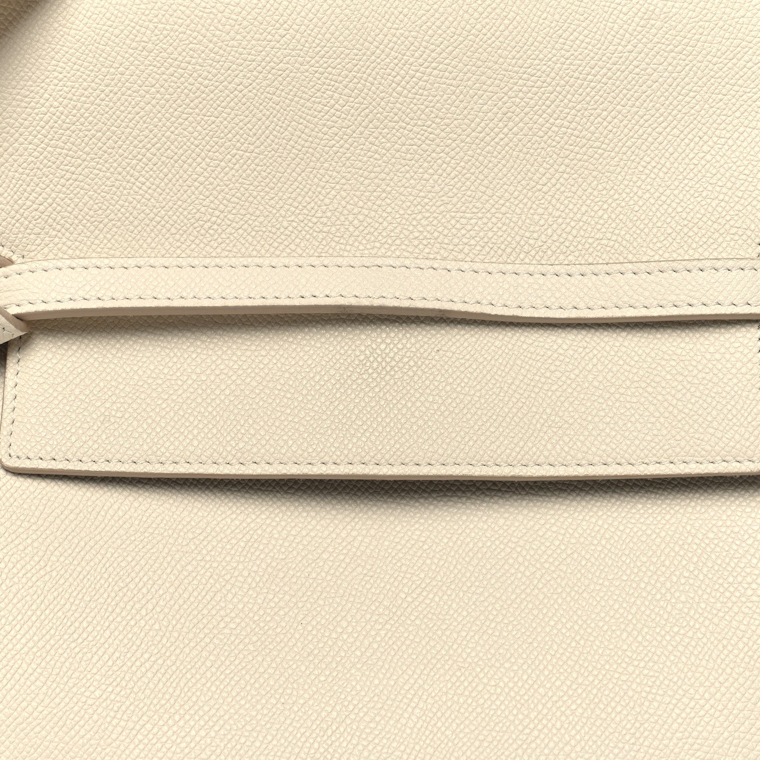 Celine Grained Calfskin Mini Belt Bag White 8 of 17