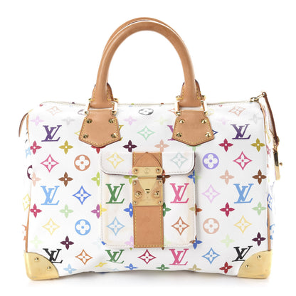 Louis Vuitton Monogram Multicolor Speedy 30 White 1 of 9