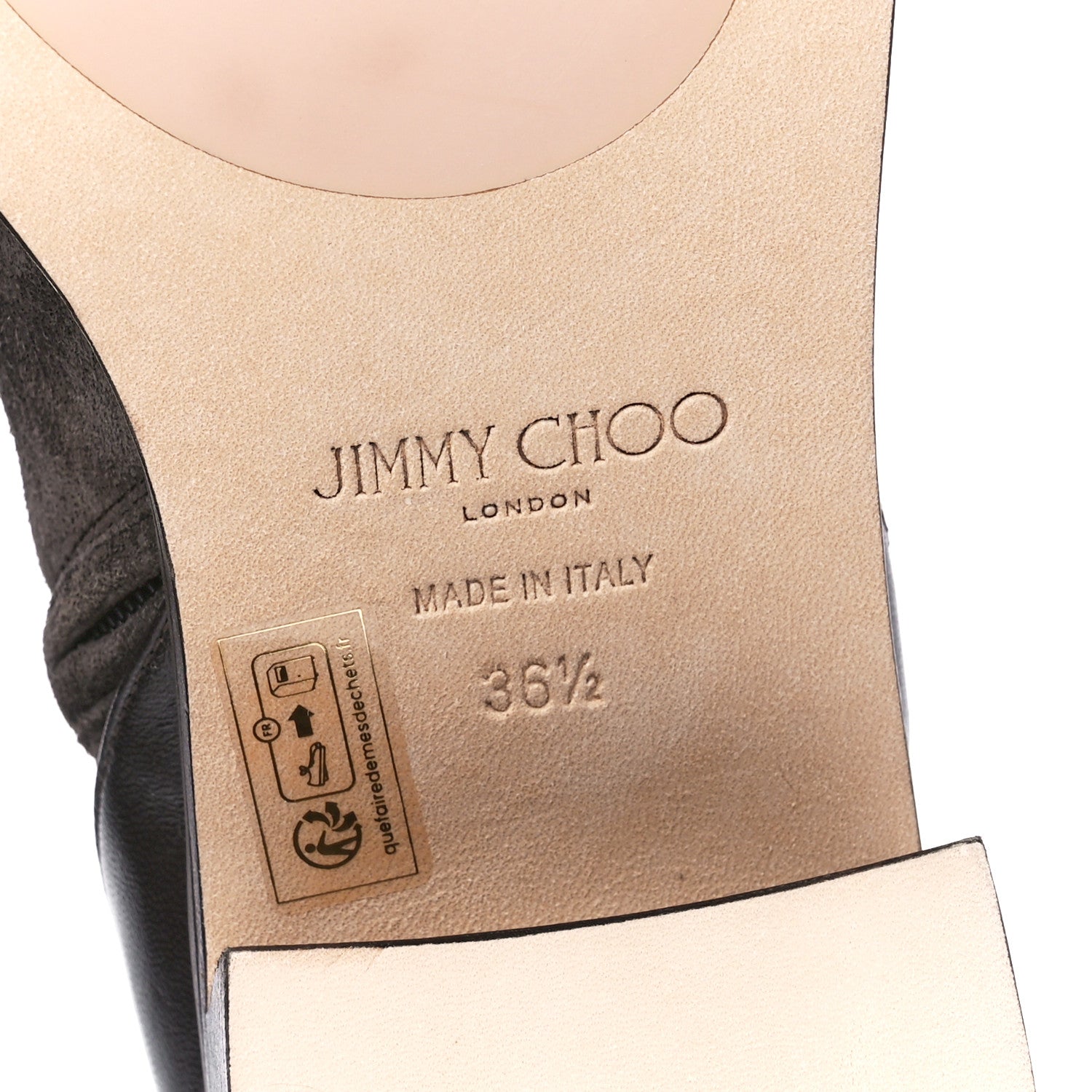 Jimmy Choo Suede Clarice 45 Boots 36.5 Grey 6 of 7