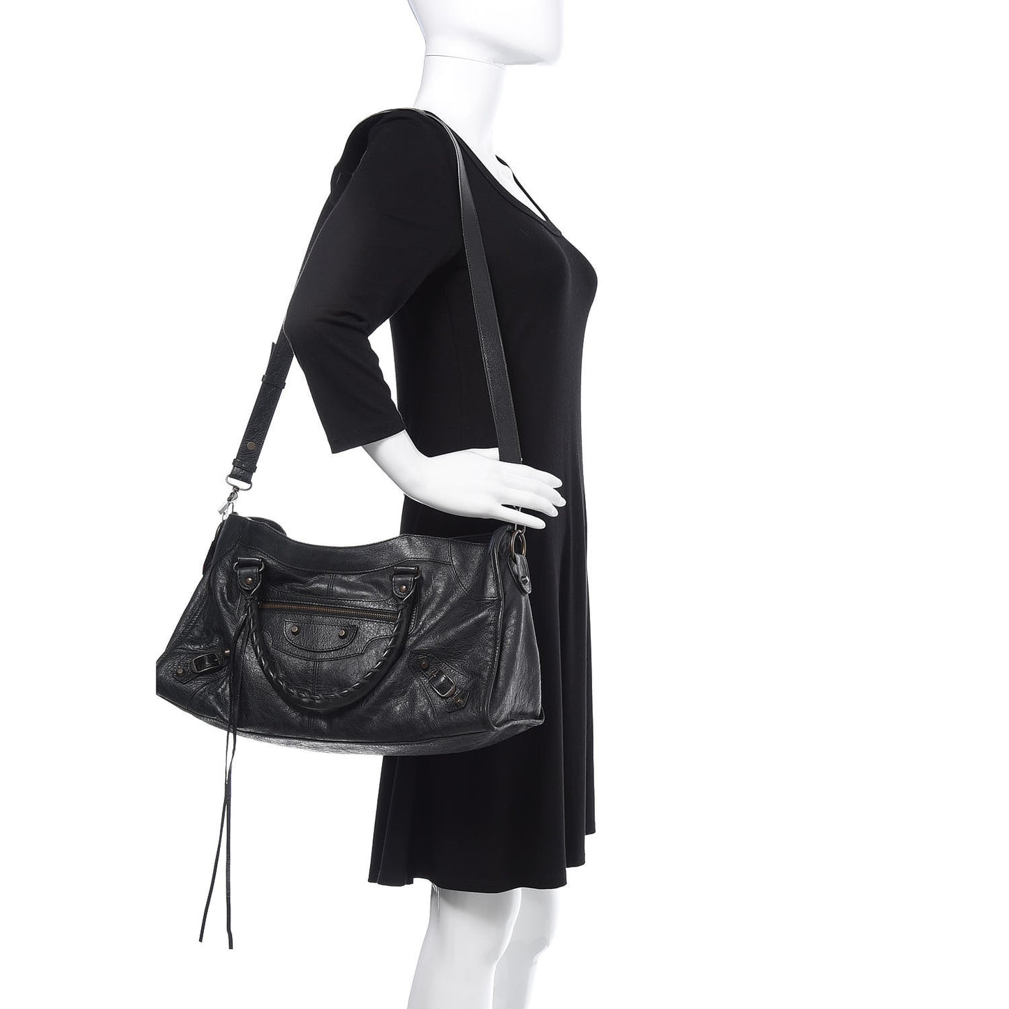 Agneau Classic Hardware Part Time Black