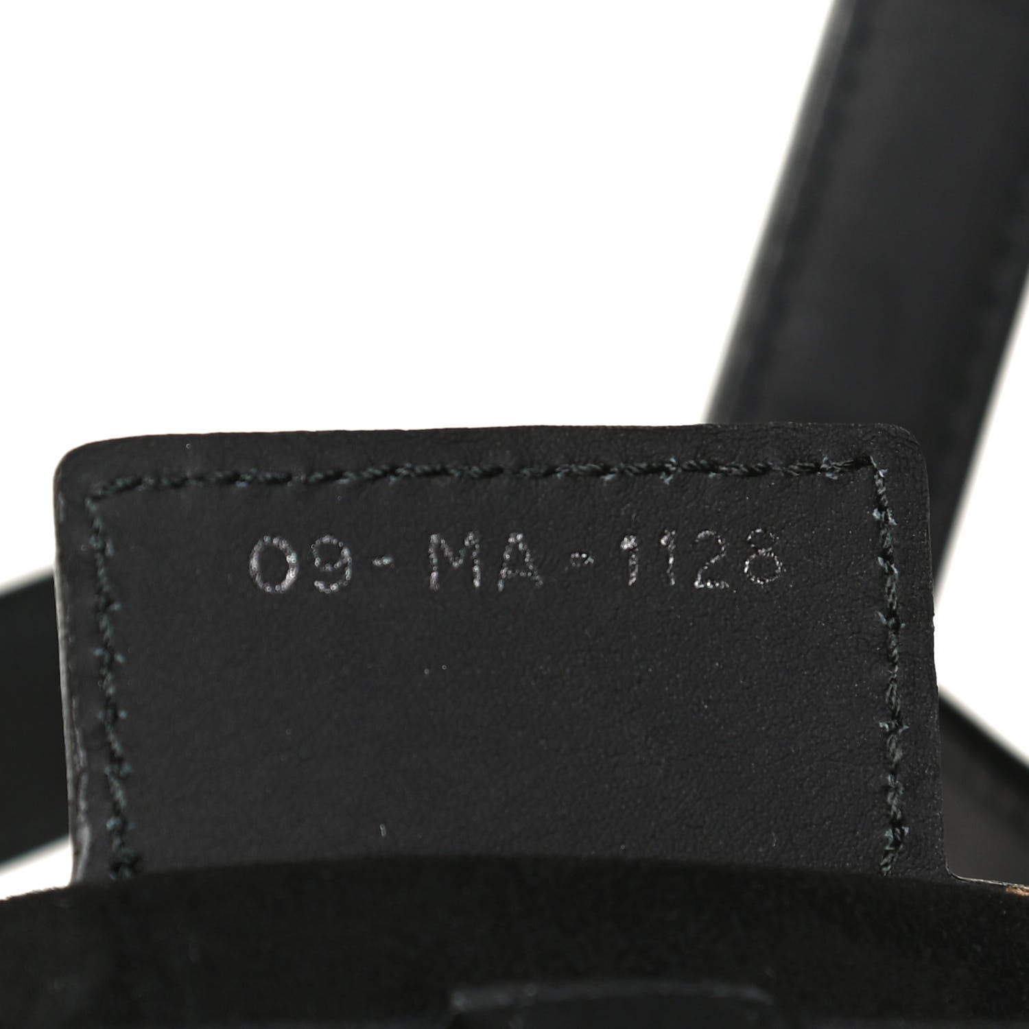 Christian Dior Ultra Matte Calfskin Saddle Bag Black 7 of 12