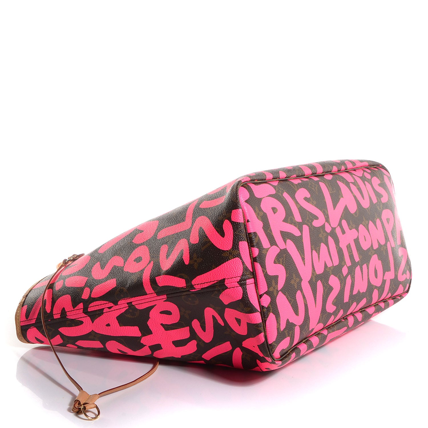 Louis Vuitton Monogram Graffiti Neverfull GM Fuchsia 4 of 7