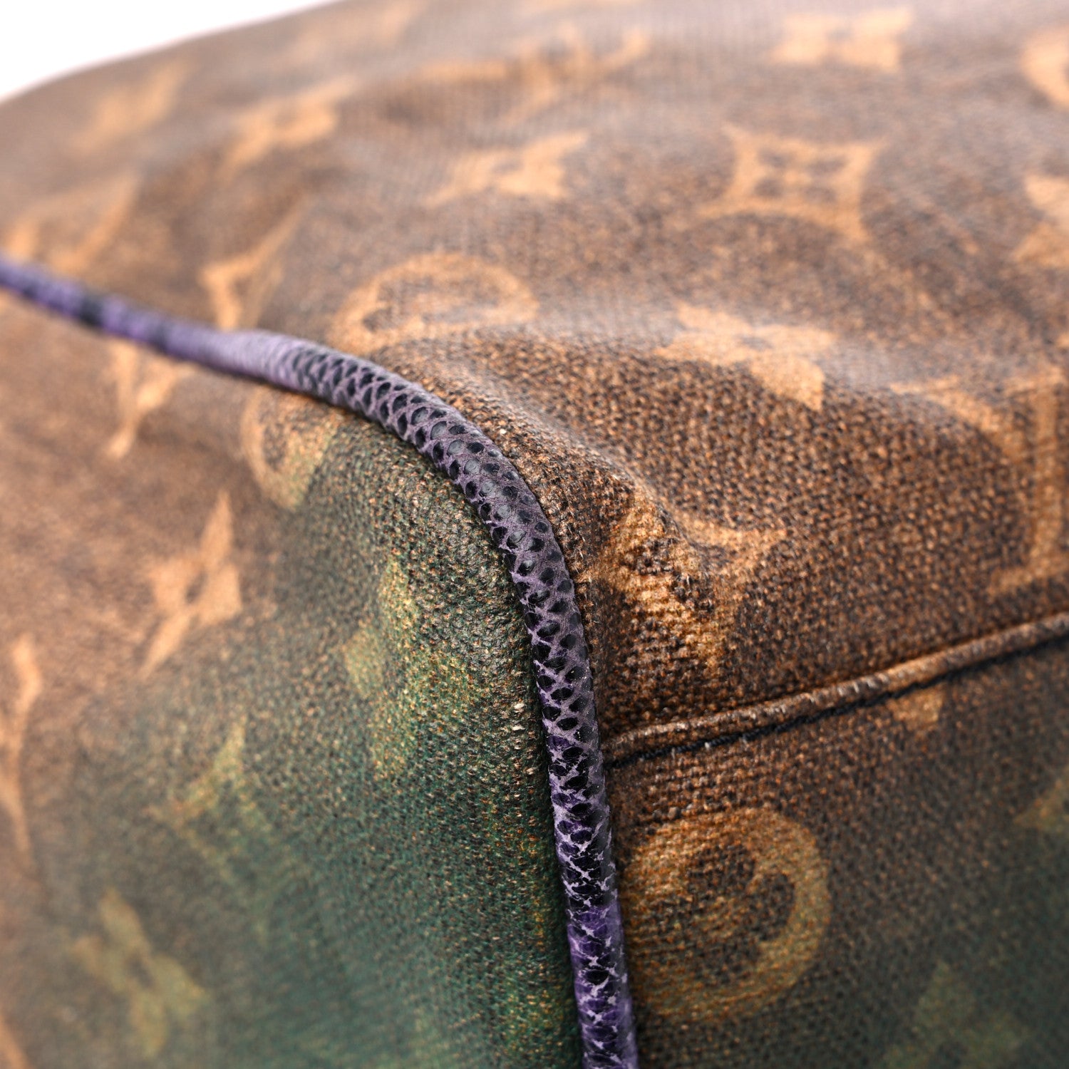 Louis Vuitton Richard Prince Monogram Karung Heartbreak Jokes Tote 9 of 13