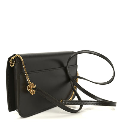 Saint Laurent Calfskin Monogram Phone Holder Crossbody Deep Musk 3 of 10