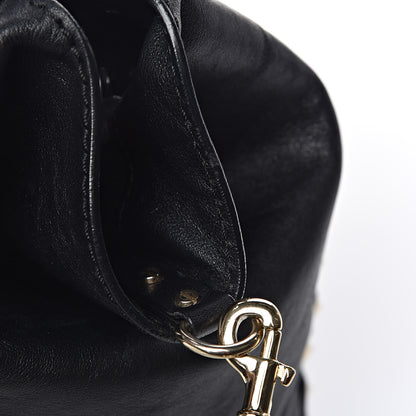 Valentino Garavani Vitello Medium Rockstud Tote Black 12 of 15
