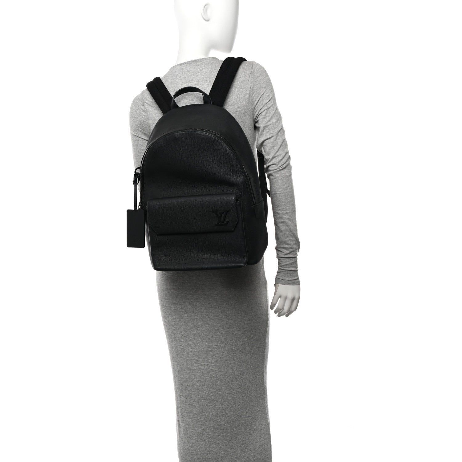 Louis Vuitton Aerogram Takeoff Backpack Black 2 of 10